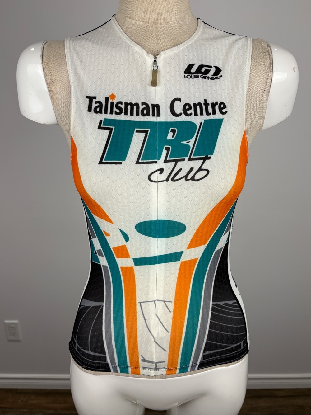 Louis Garneau Calgary Talisman Centre TRI Club Triathlon Singlet Woman’s S NWT